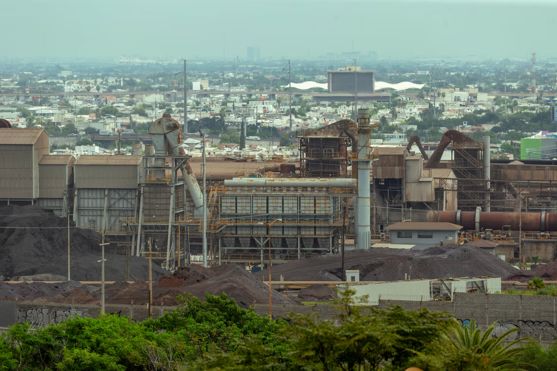 Zinc Nacional in the northern Monterrey area, Nuevo León, Mexico, on 13 September 2024
